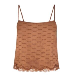 SKIMS Jacquard Silk top